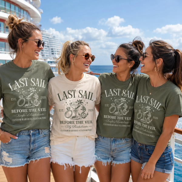 Last Sail Before The Veil -- Bachelorette Cruise Shirt