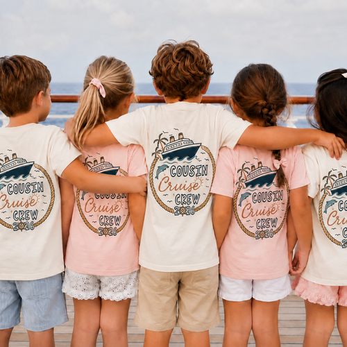 Cousin Crew Cruise Tee -- Custom Matching Family Cruise Shirt