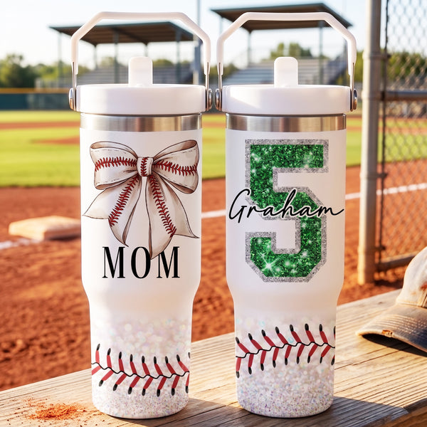Sports Mom 30oz Tumbler - Completely Customizable