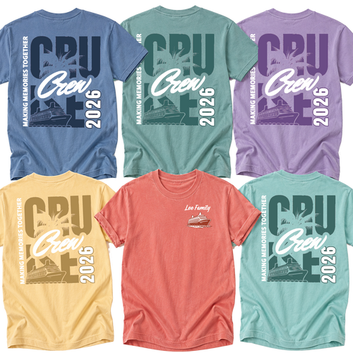 Cruise Crew Making Memories Tee -- Matching Cruise Group Shirt
