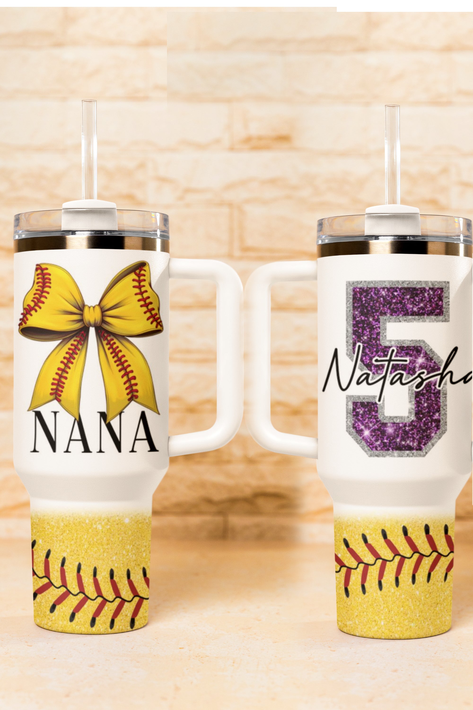 Sports Mom Tumbler - Completely Customizable
