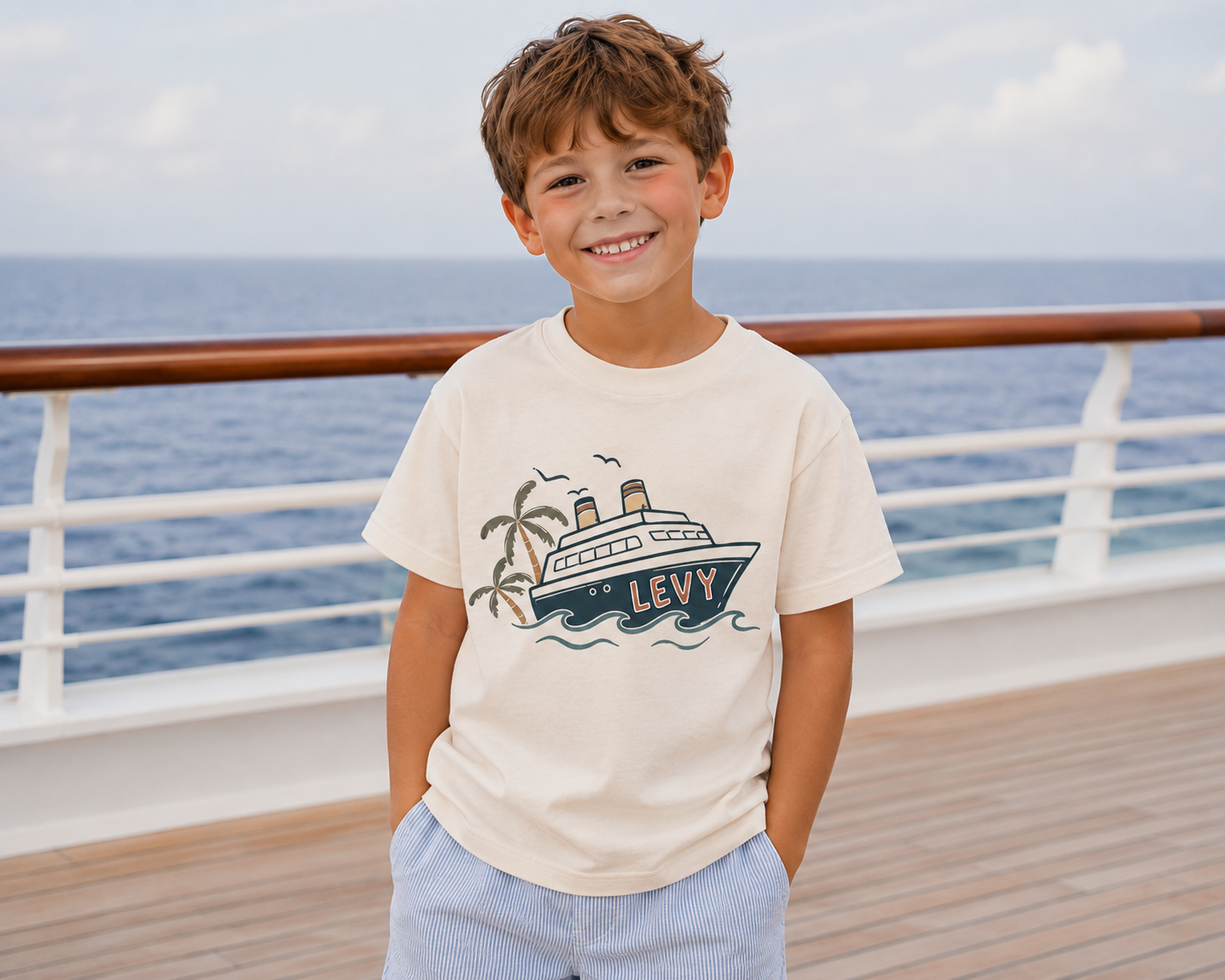 Cousin Crew 2026 Cruise Tee -- custom matching family cruise shirt