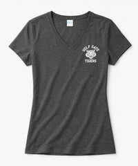 Gulf Gate Tigers Ladies V-Neck Tee