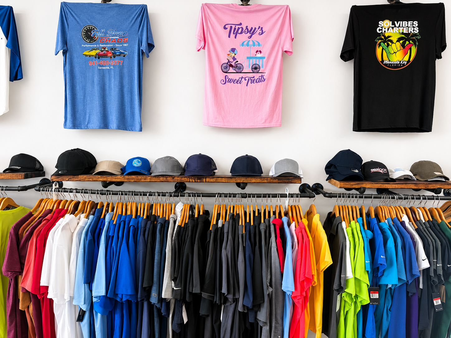 Direct Embroidery and Screen Printing in Sarasota