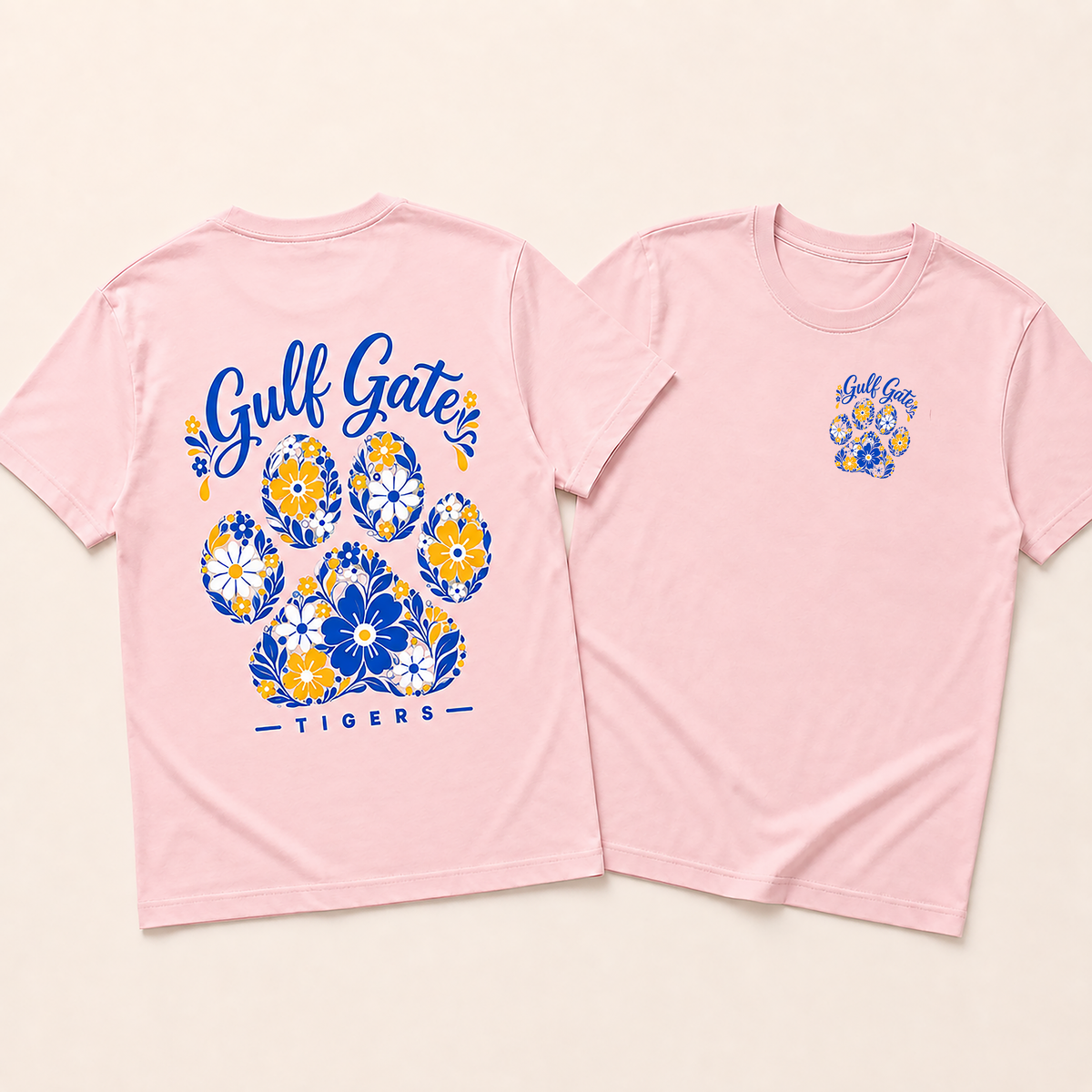 Gulf Gate Tigers Love Grows Tee