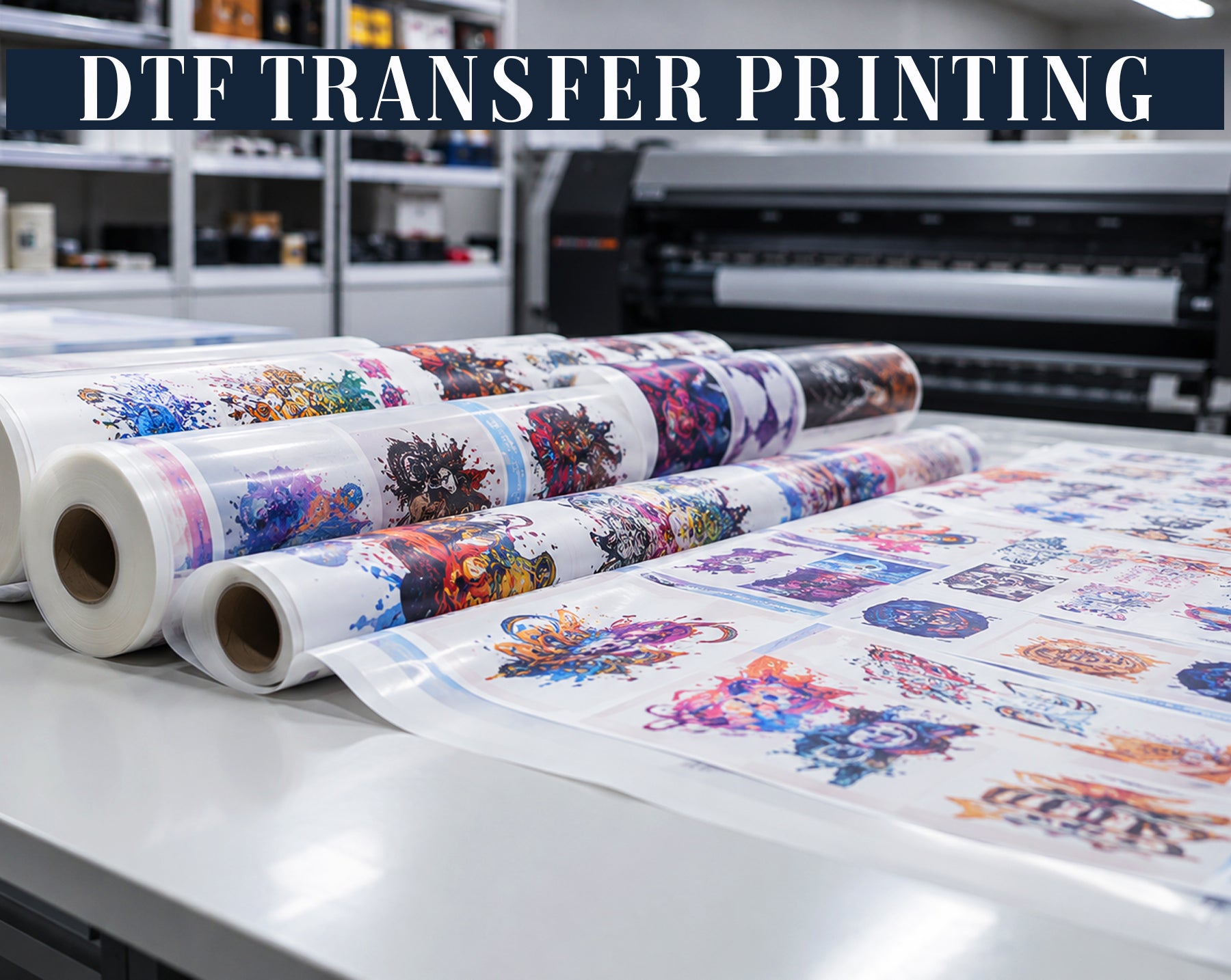 Custom DTF heat transfers