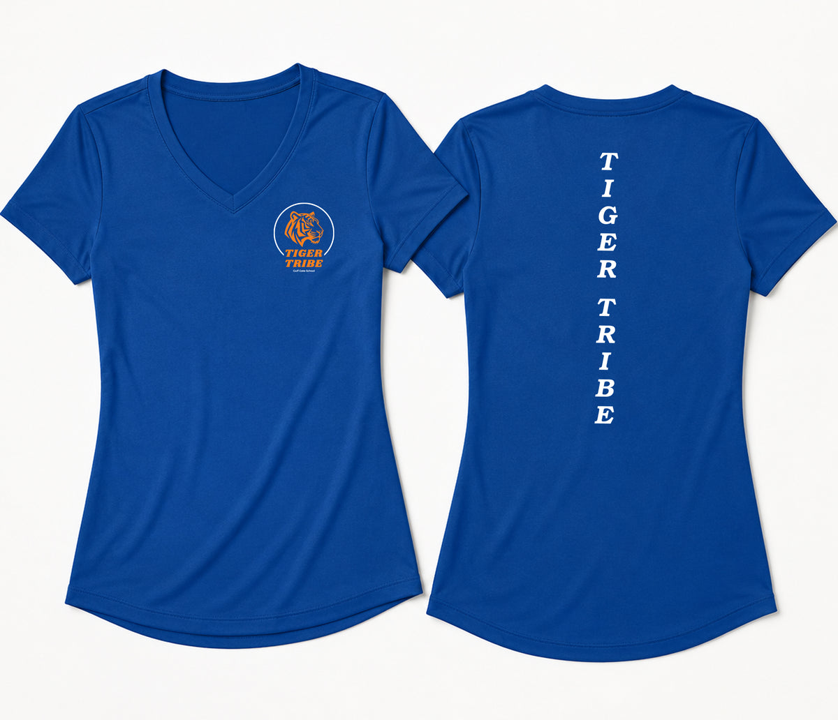 Tiger Tribe V-Neck Dri-Fit Tee