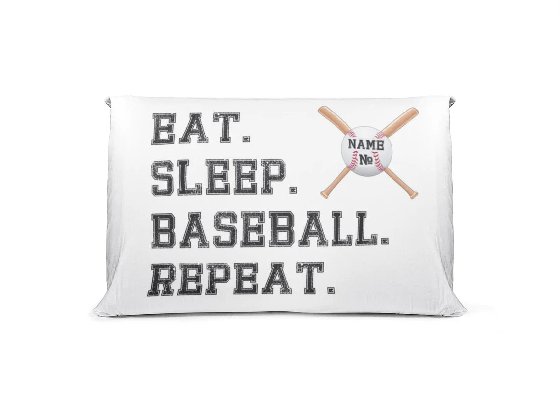 Baseball Pillowcase