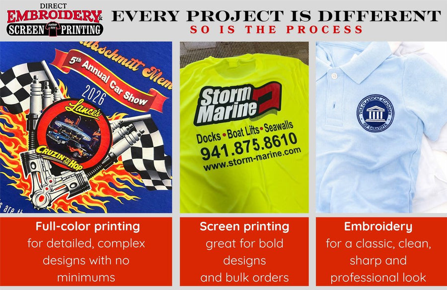 Direct Embroidery Facebook post