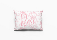 Preppy Chinoiserie Bow Pillowcase