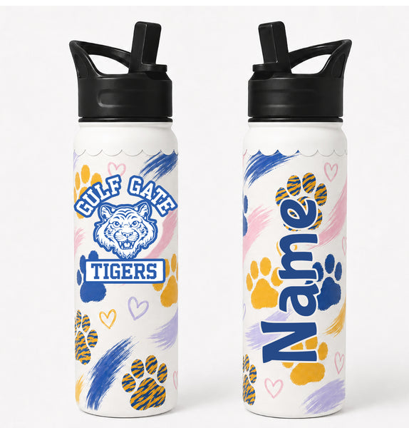 Gulf Gate Tigers Sports Water Bottle
