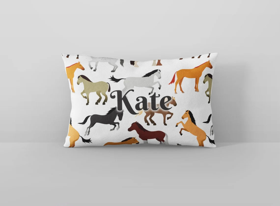 Horses Pillowcase