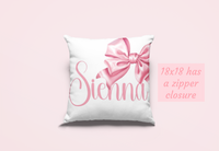 Coquette Bow Pillowcase