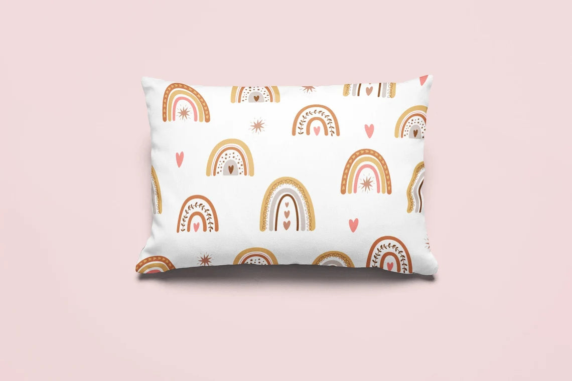 Boho Rainbows Pillowcase