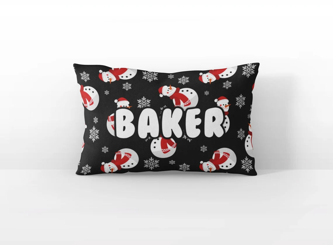 Snowman Pillowcase