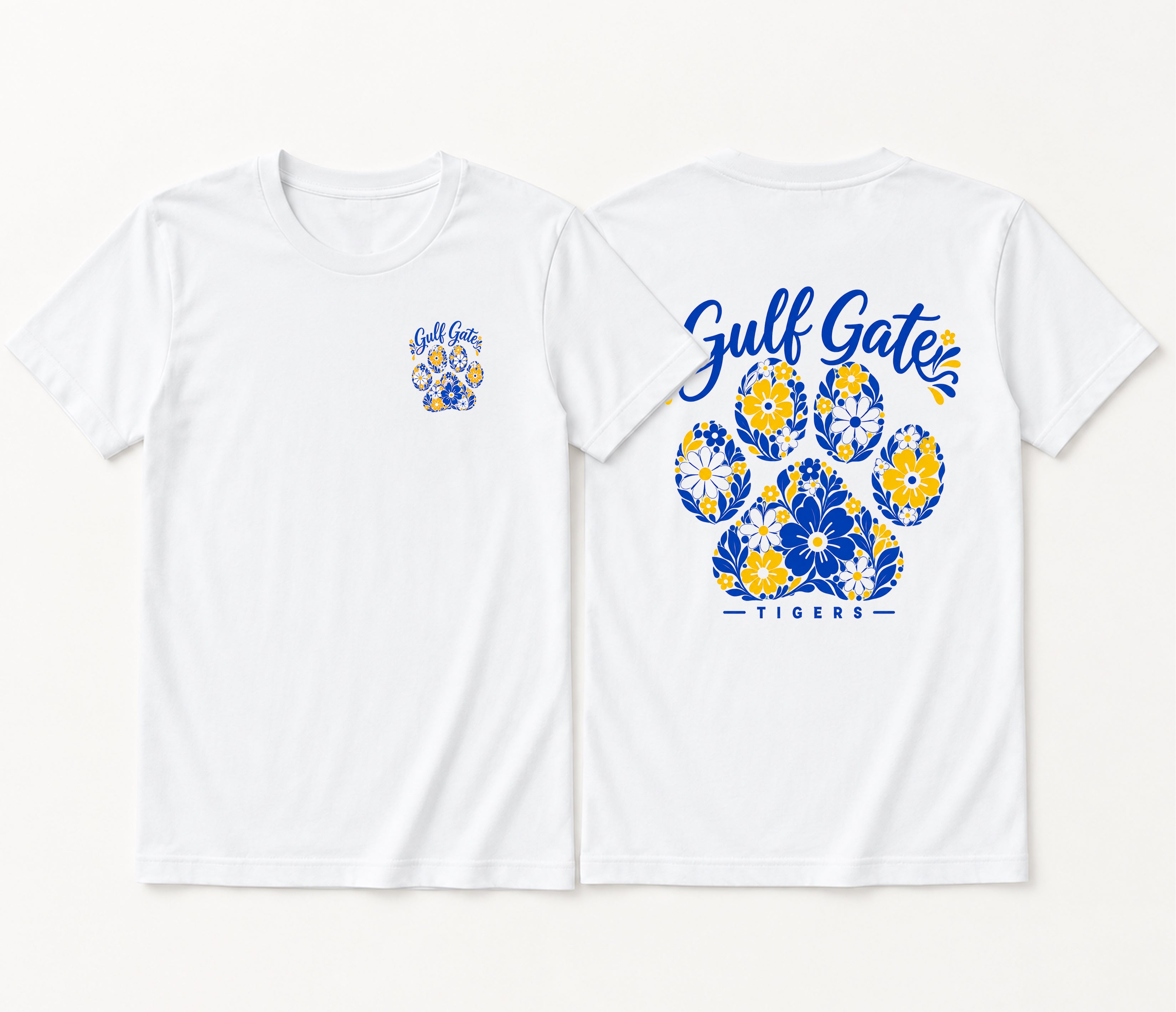 Gulf Gate Tigers Love Grows Tee